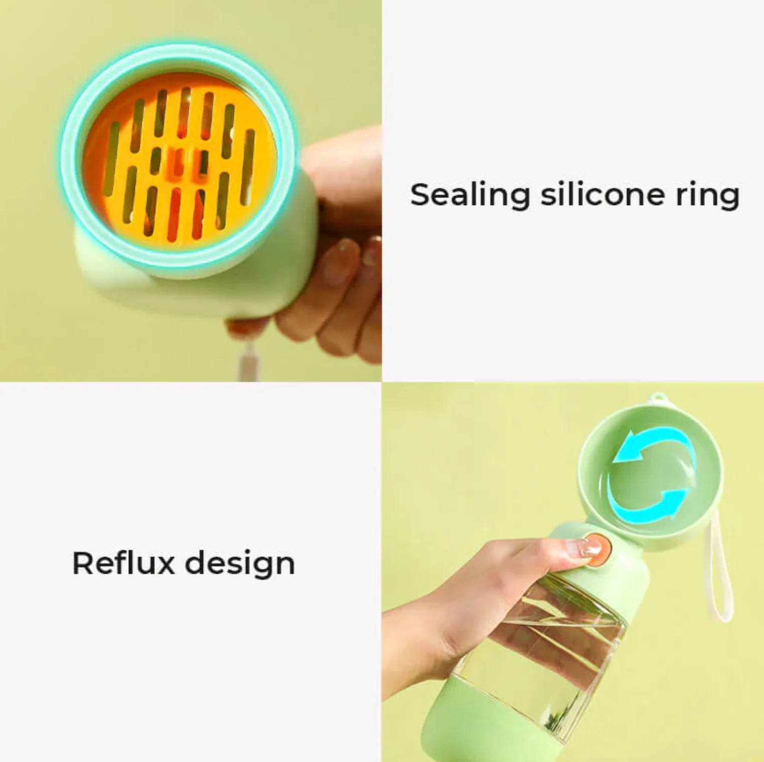 2 in 1 Portable Outdoor Dog Water Bottle 3