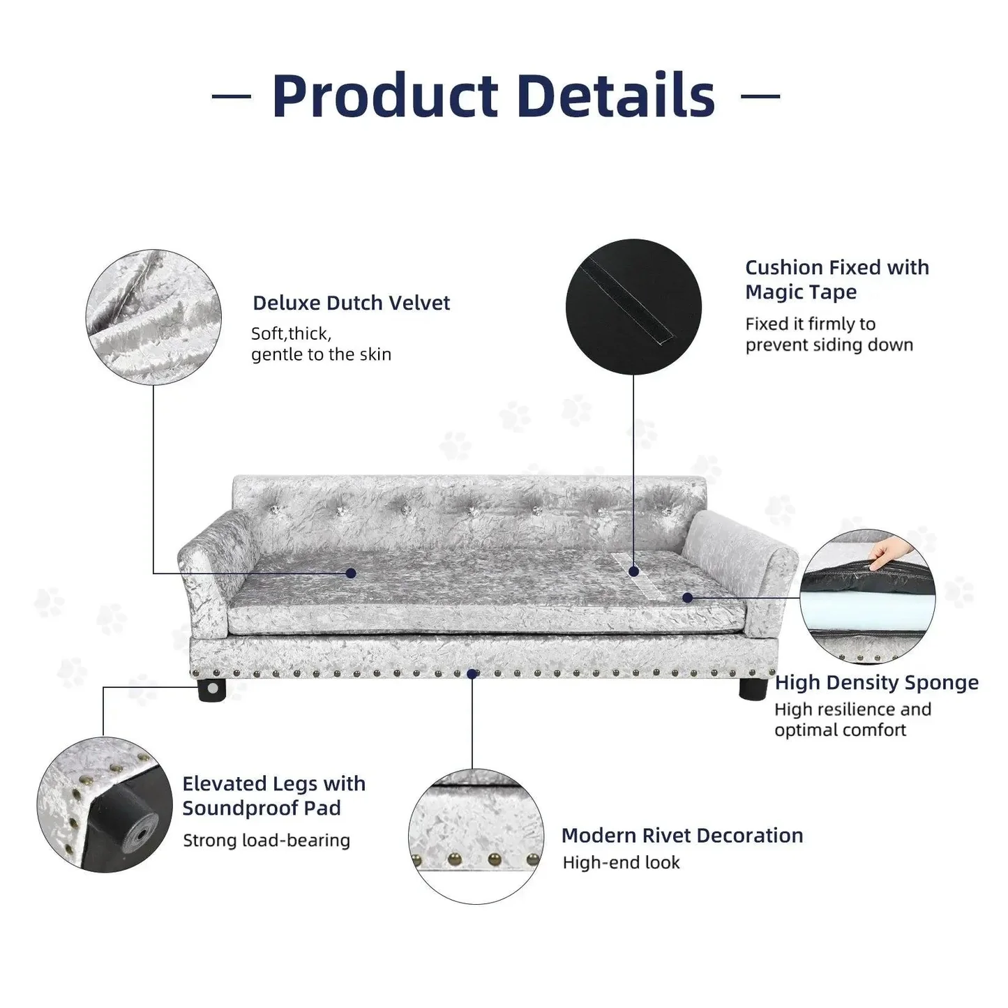 2XL Luxury Orthopedic Dog Sofa Bed | Washable & Waterproof