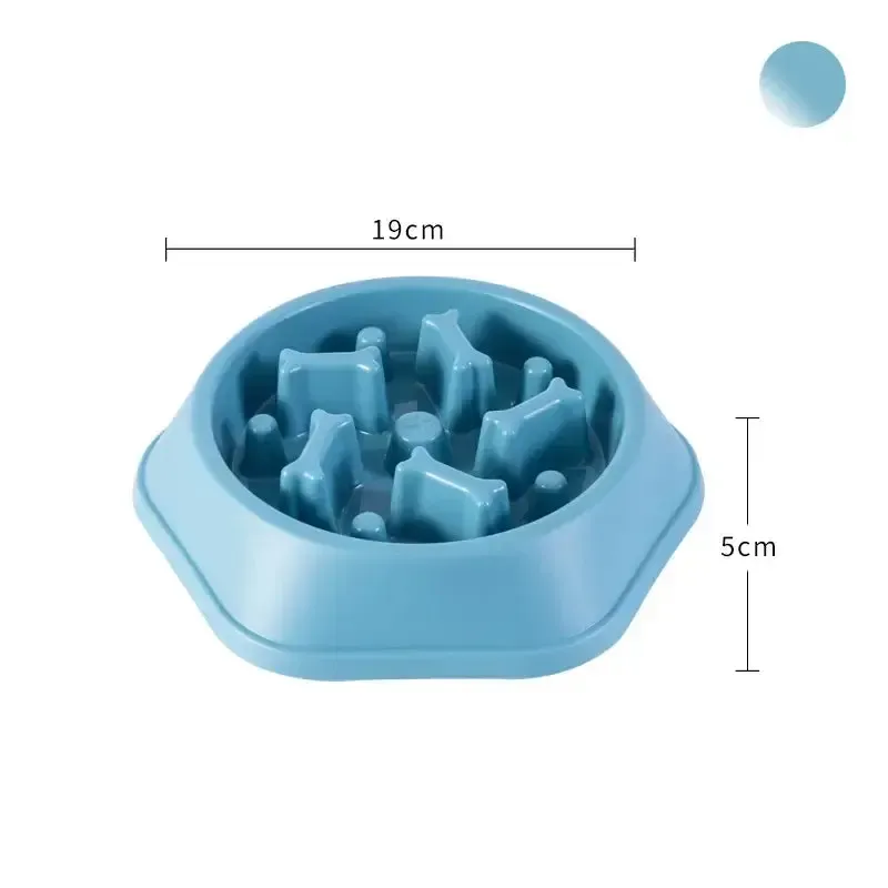 Anti-Gulp Slow Feeder Dog Bowl 11