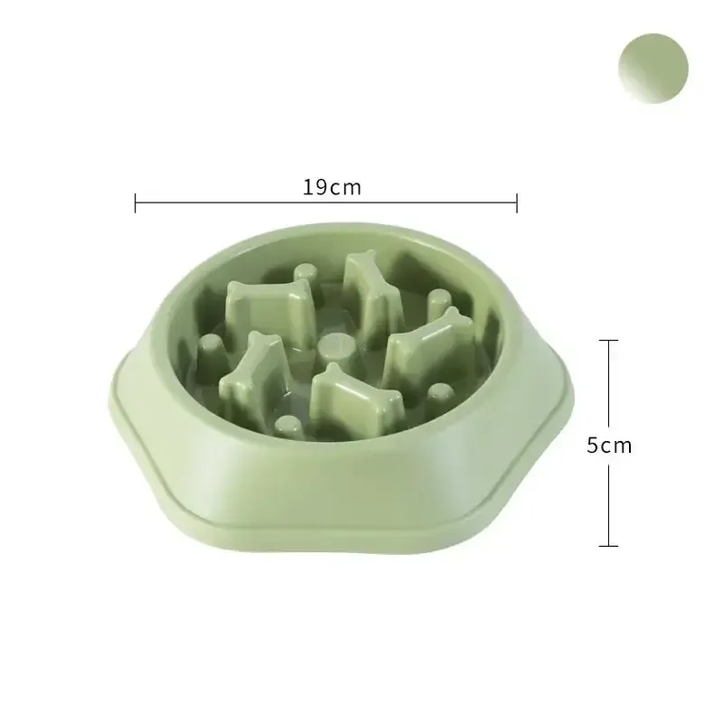 Anti-Gulp Slow Feeder Dog Bowl 12