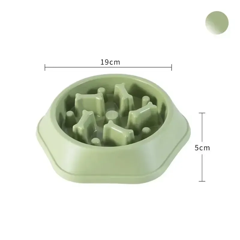 Anti-Gulp Slow Feeder Dog Bowl 5