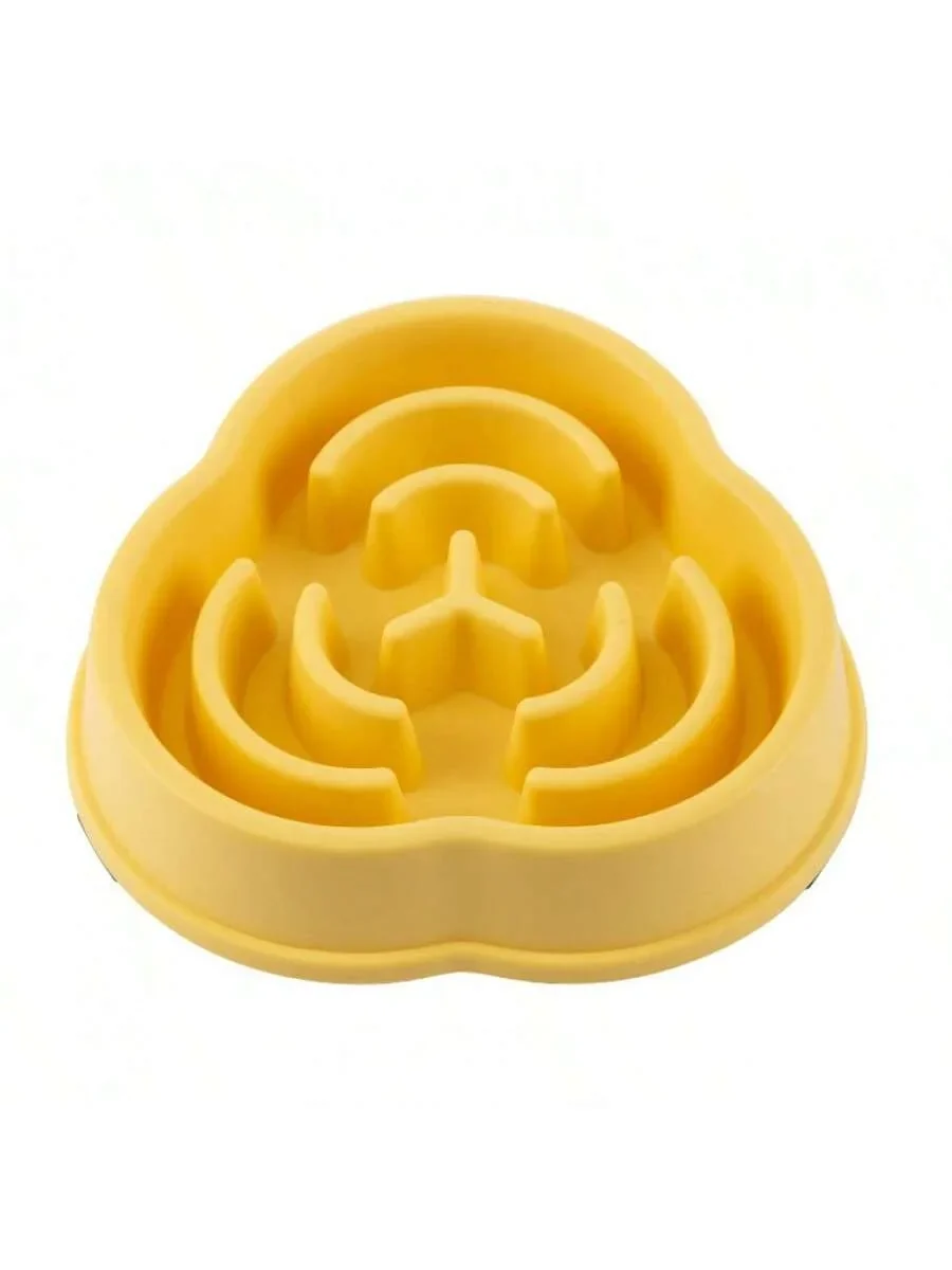 Cloud or Star Shape Slow Feeder Dog Bowl 10
