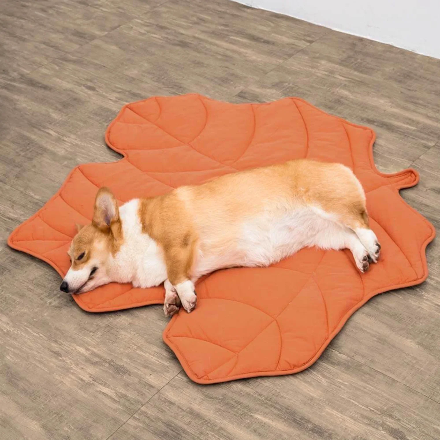 Cooling Leaf Summer Dog Mat 4