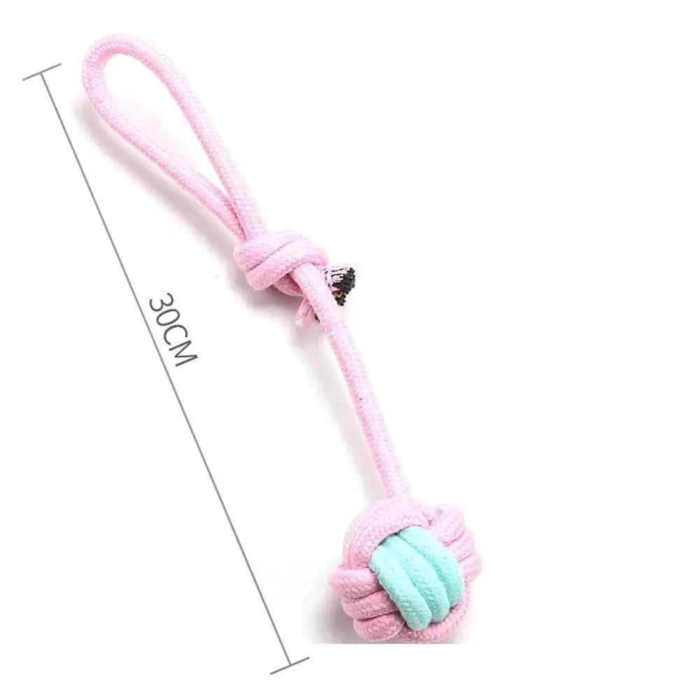 Cotton Rope Ball Chew Toy for Dogs 12