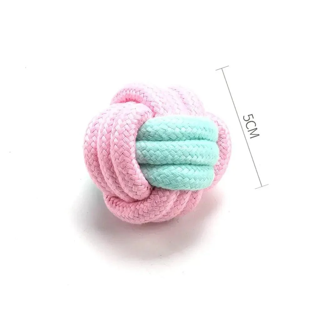 Cotton Rope Ball Chew Toy for Dogs 14