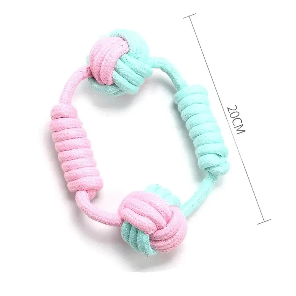 Cotton Rope Ball Chew Toy for Dogs 17