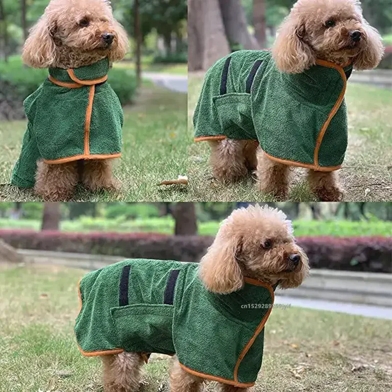 Dog Bathrobe 3