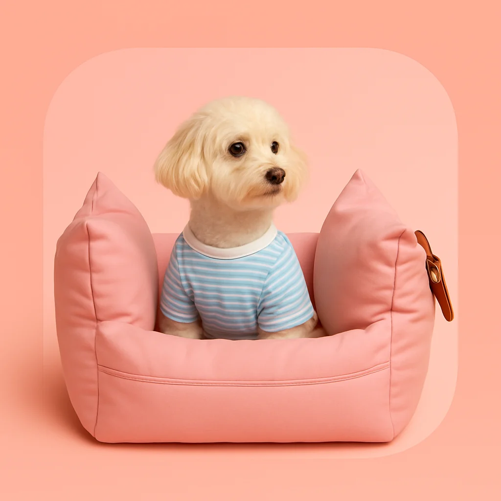 Dog car bed