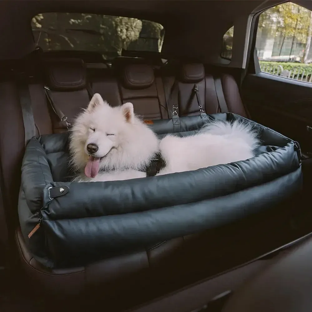 Dog Car Seat Bed – Orthopedic Booster for Joint Support 12