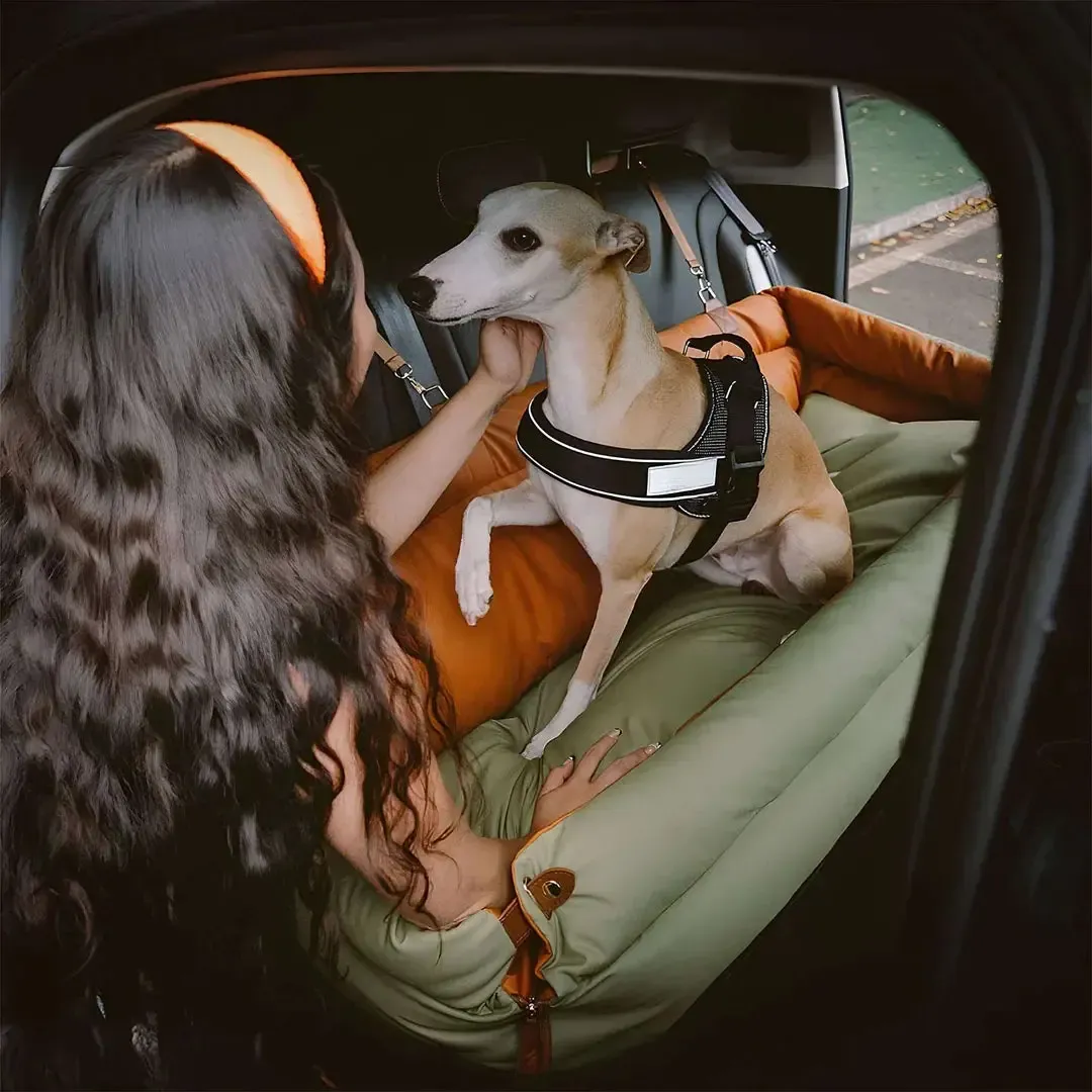 Dog Car Seat Bed – Orthopedic Booster for Joint Support 4