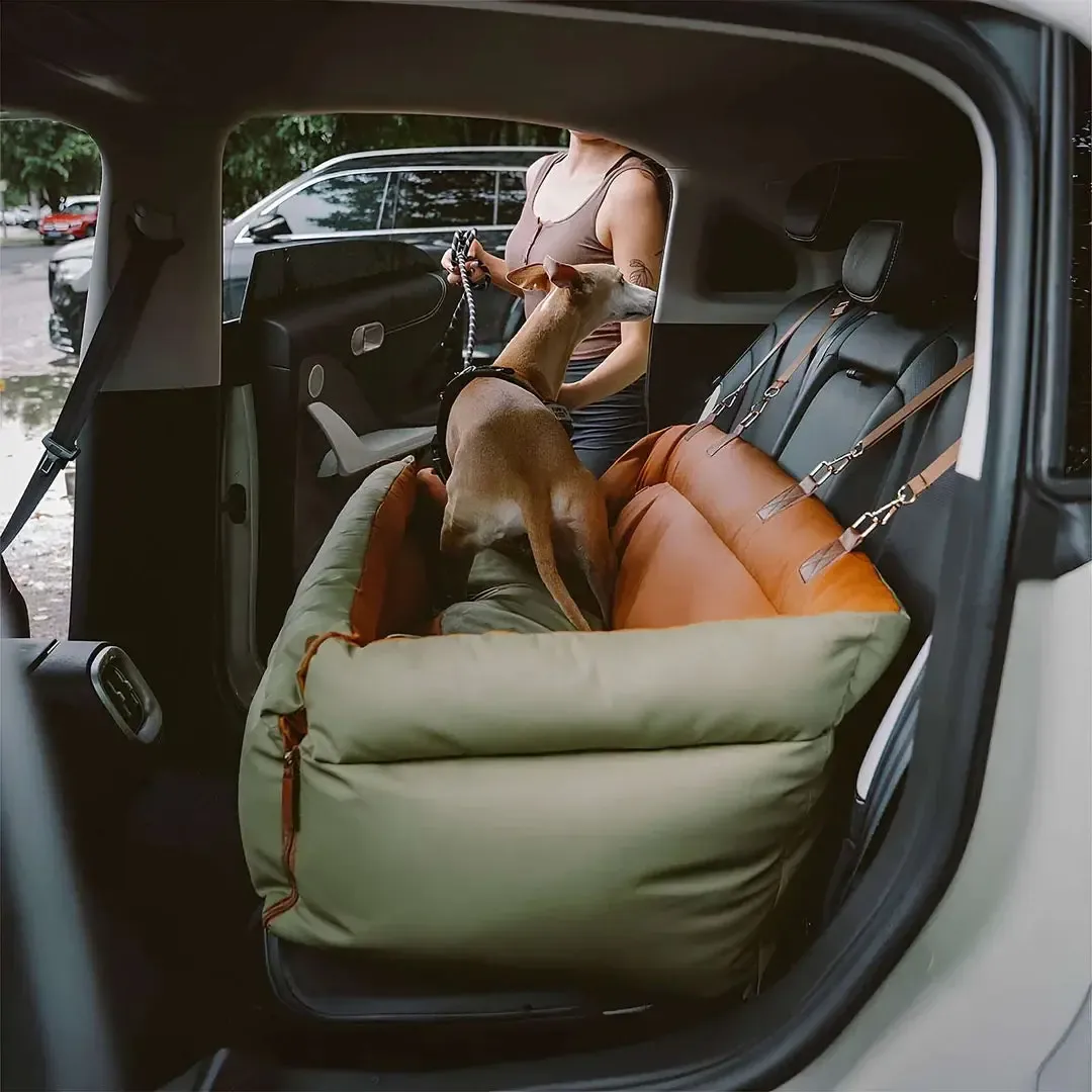 Dog Car Seat Bed – Orthopedic Booster for Joint Support 7