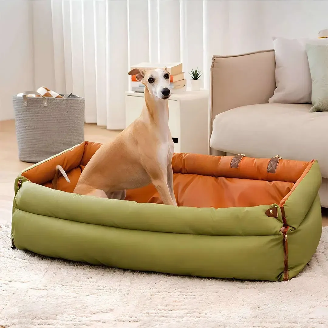 Dog Car Seat Bed – Orthopedic Booster for Joint Support 8