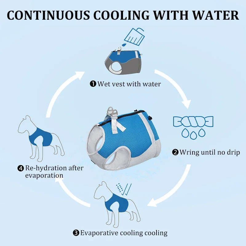 Dog Cooling Vest Harness 3