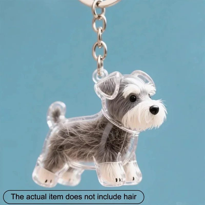 Dog Hair Memory Keychain 10