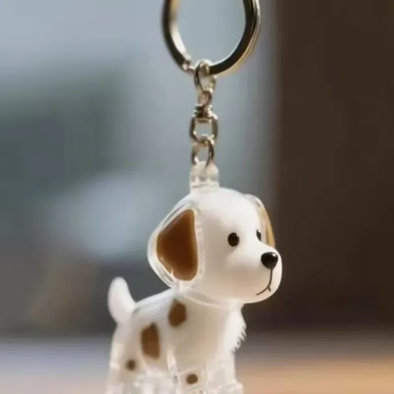 Dog Hair Memory Keychain 13