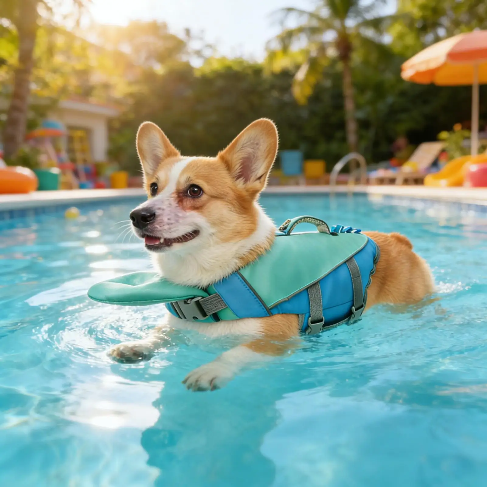 Dog Life Jacket with Handle 3
