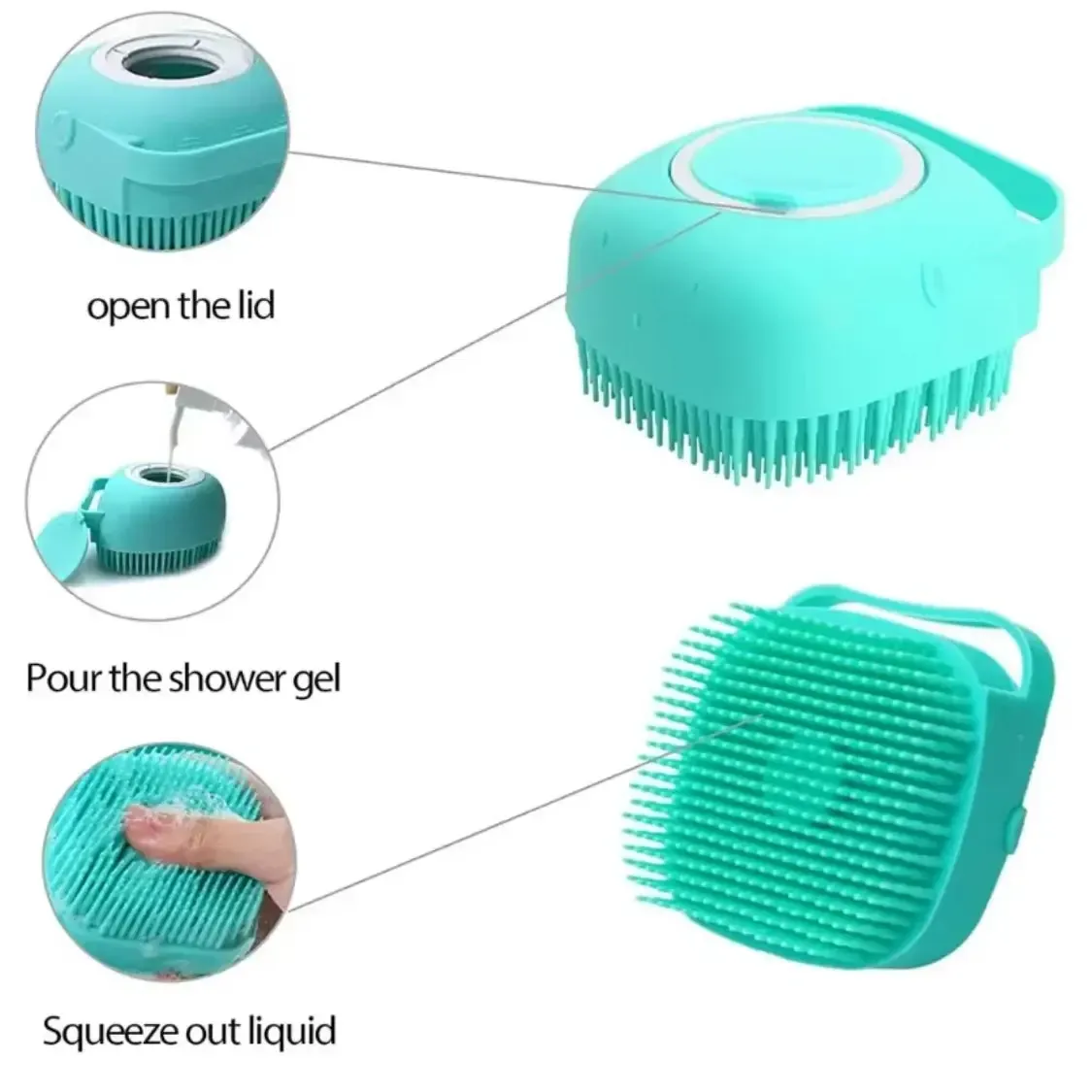 Dog Shampoo Brush 3
