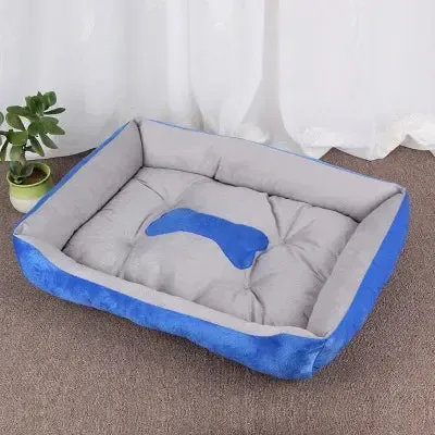 Dog Sofa Bed Cotton Washable with Anti-Slip Base 3