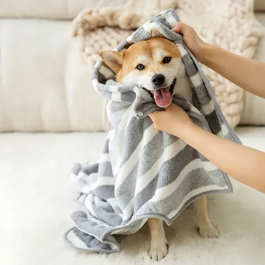 Dog Towel Robe alternate view