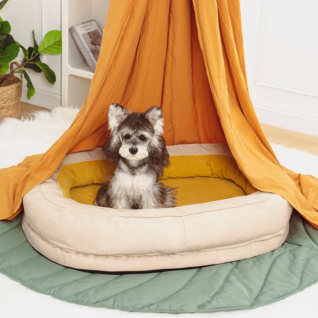 Donut Dog Bed - Washable 2
