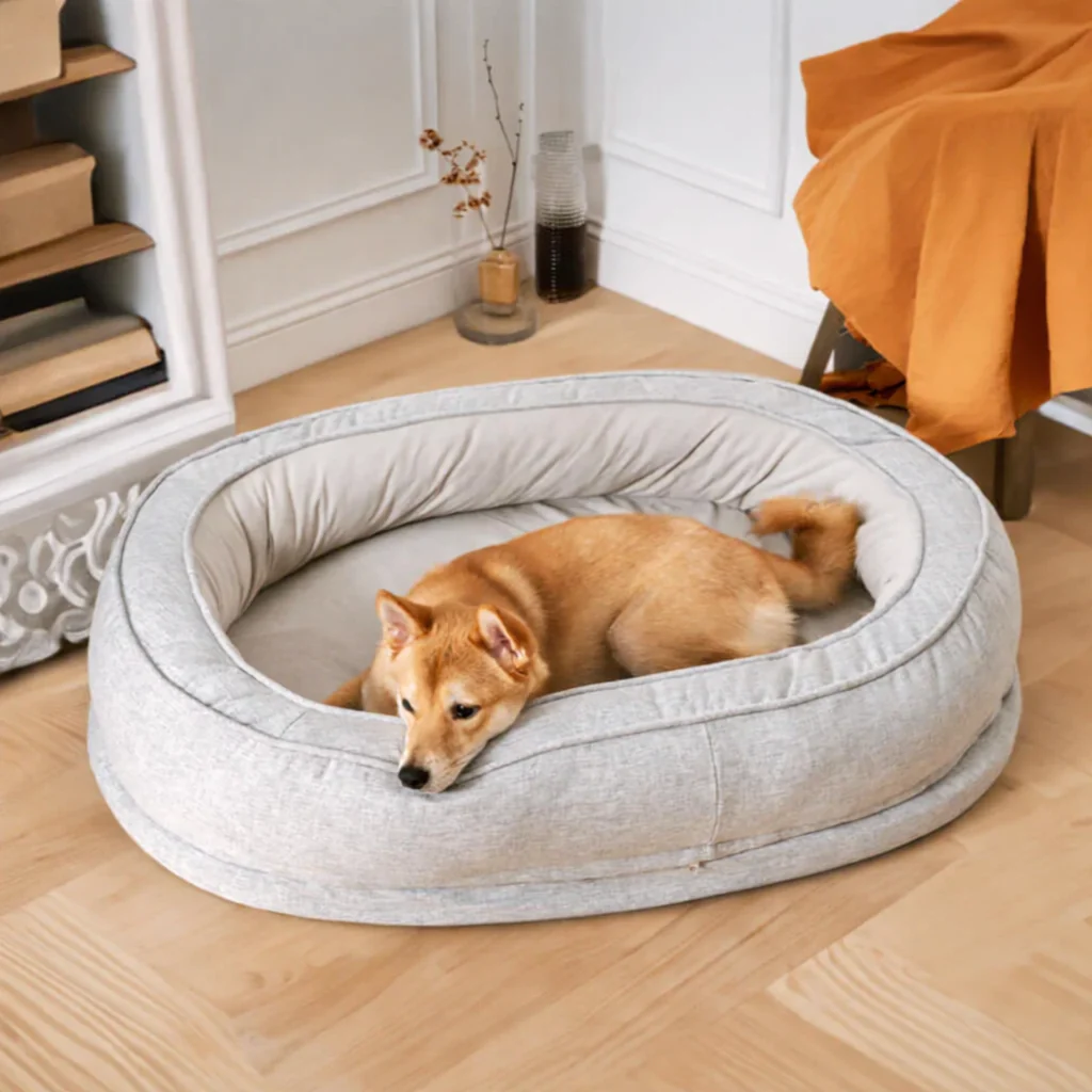 Donut Dog Bed - Washable 7