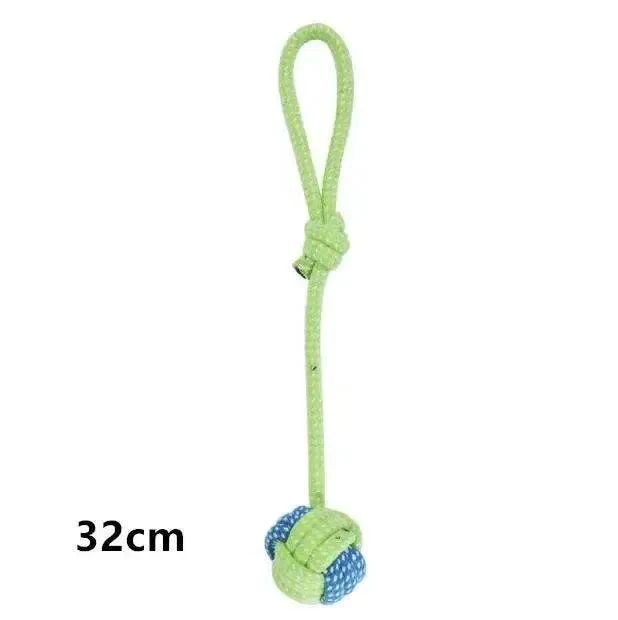 Durable Cotton Rope Knot Ball for Dogs 11