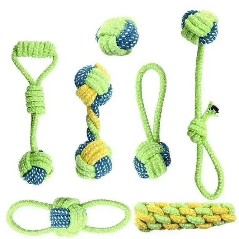 Durable Cotton Rope Knot Ball for Dogs