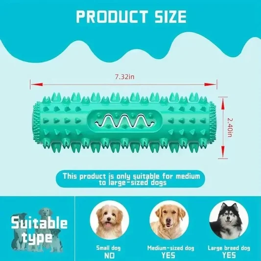 Durable Vet-Approved Dental Stick with Milk Flavor & Squeak alternate view