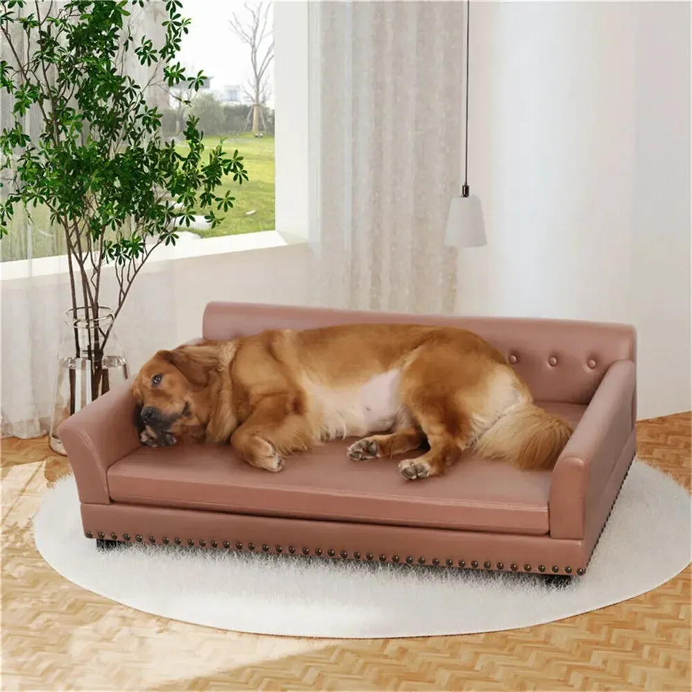Elevated Luxury Dog Sofa Bed | Waterproof & Orthopedic 3