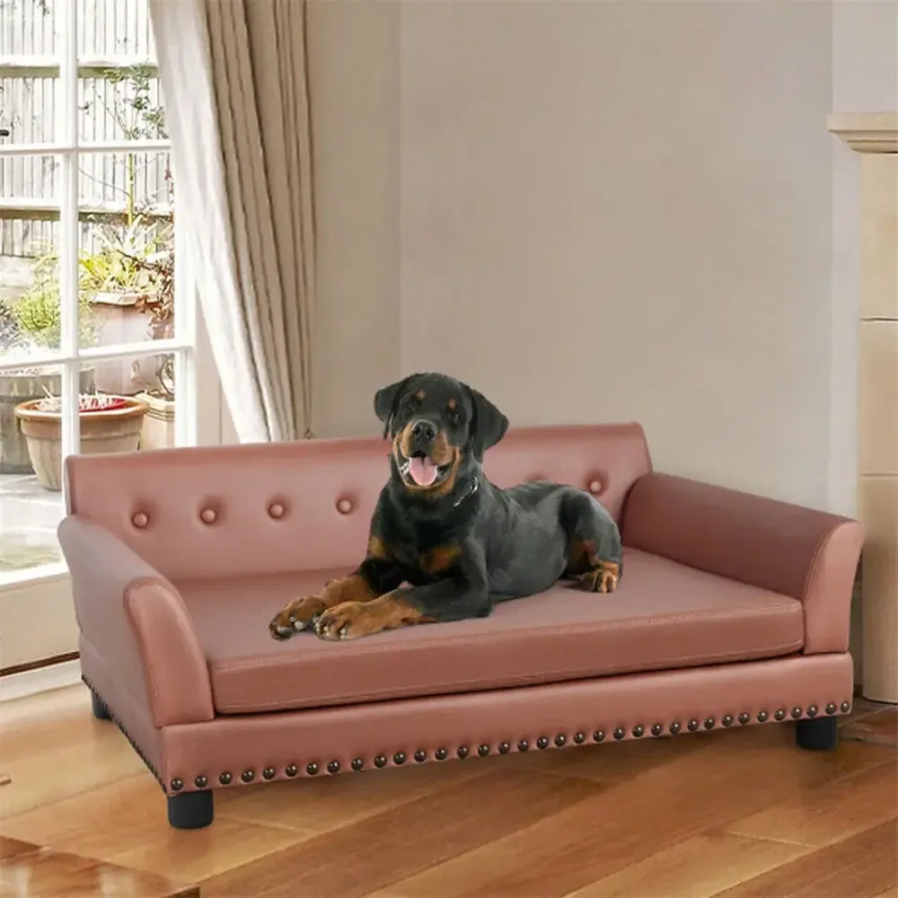 Elevated Luxury Dog Sofa Bed | Waterproof & Orthopedic 5