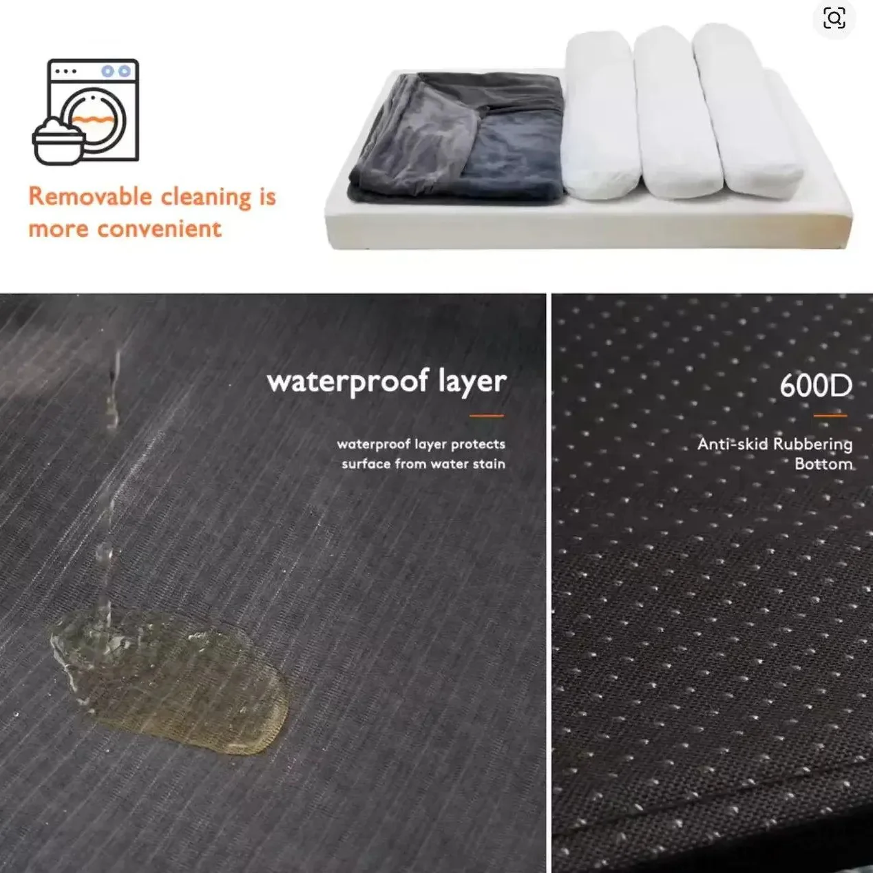 Extra Large Orthopedic Dog Bed | for Heavy Dogs 10