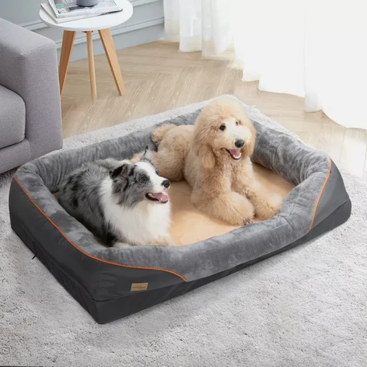 Extra large Orthopedic Dog Bed | Washable Bolster And Foam Support alternate view