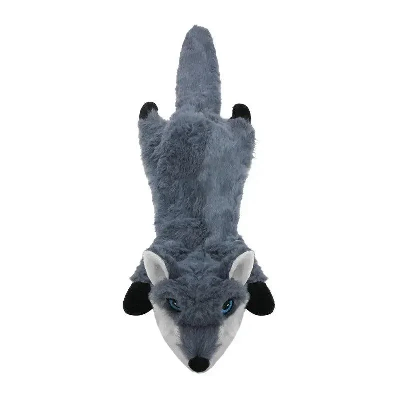 Extra-Long Squeaky Animal Dog Toy – 45cm Stuffing-Free Plush 6