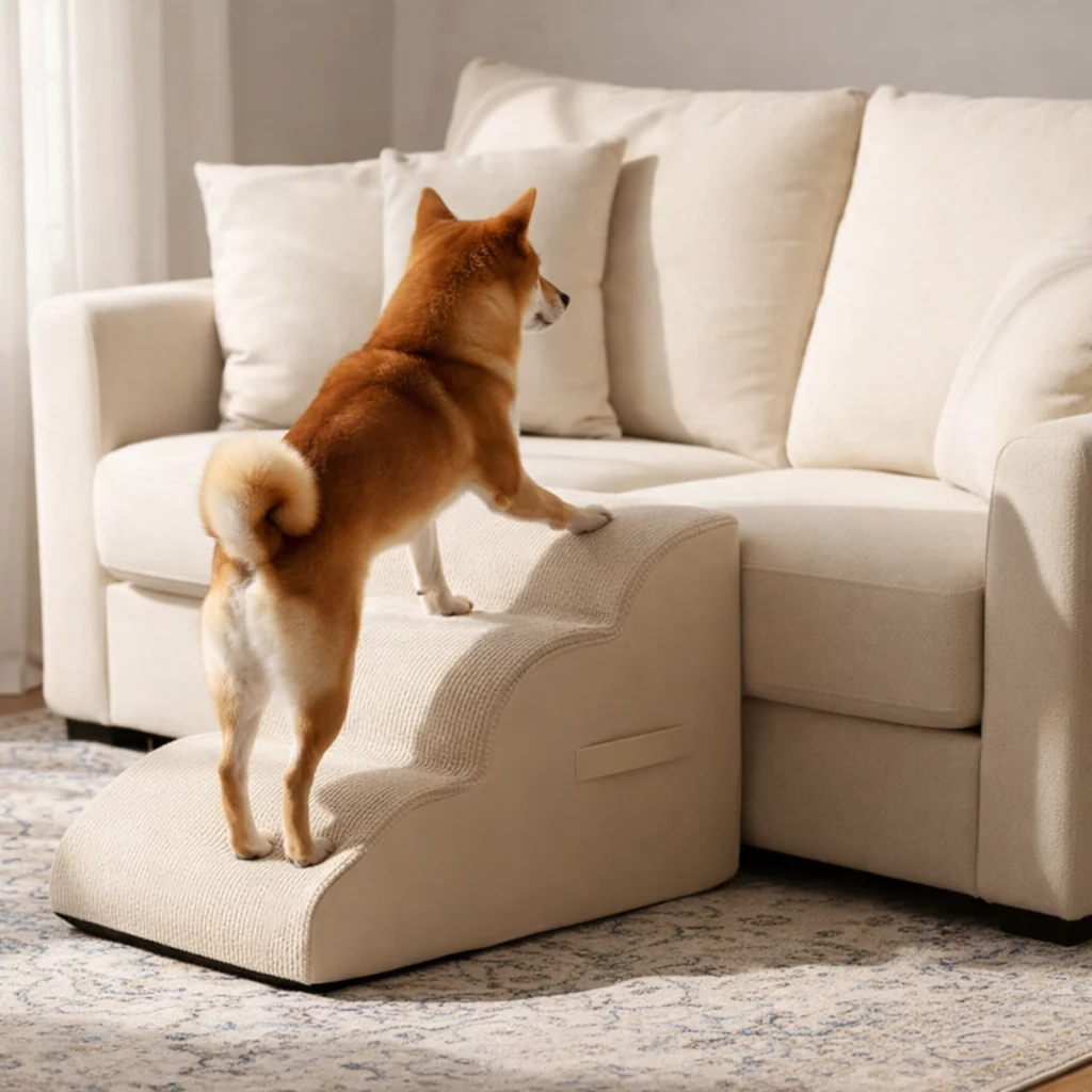 Foam Dog Stairs for Older Dogs 2