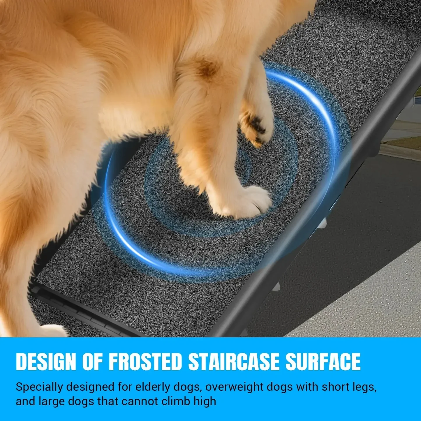 Foldable Dog Ramp for Cars & SUVs
