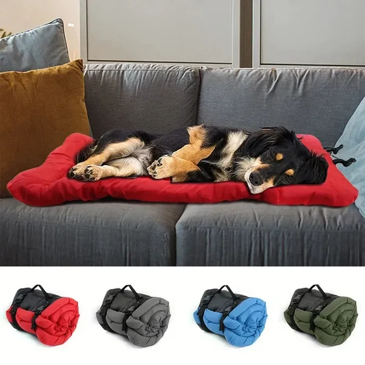 Foldable Washable Waterproof Outdoor Dog Bed For Travel And Camping