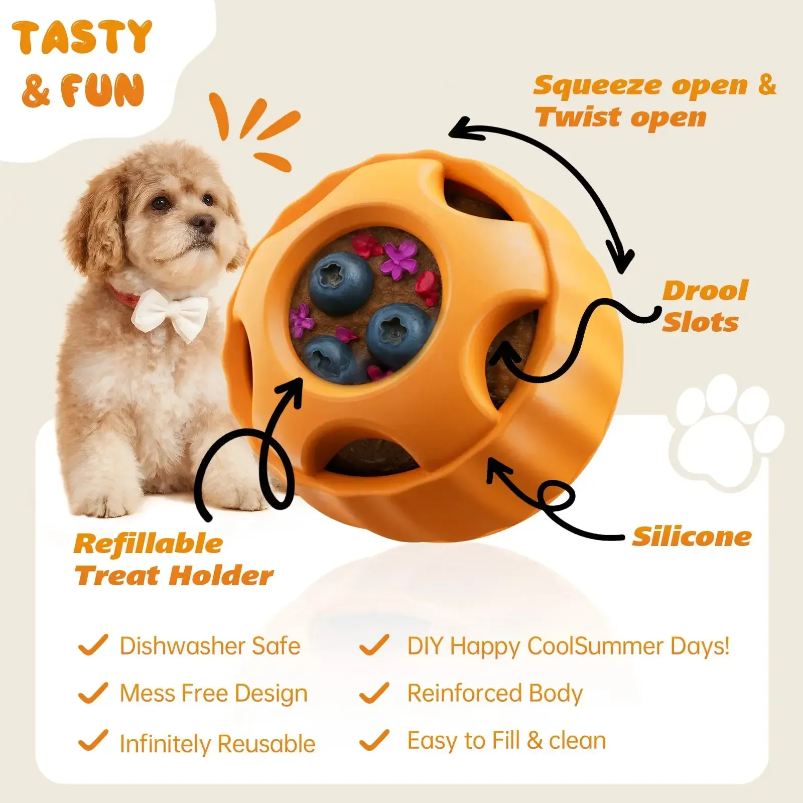 Frozen Dog Treat Moulds 4