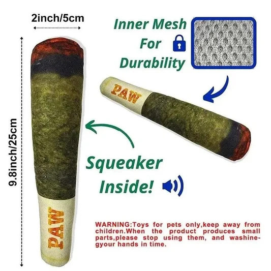Funny Joint Squeaky Dog Toy alternate view