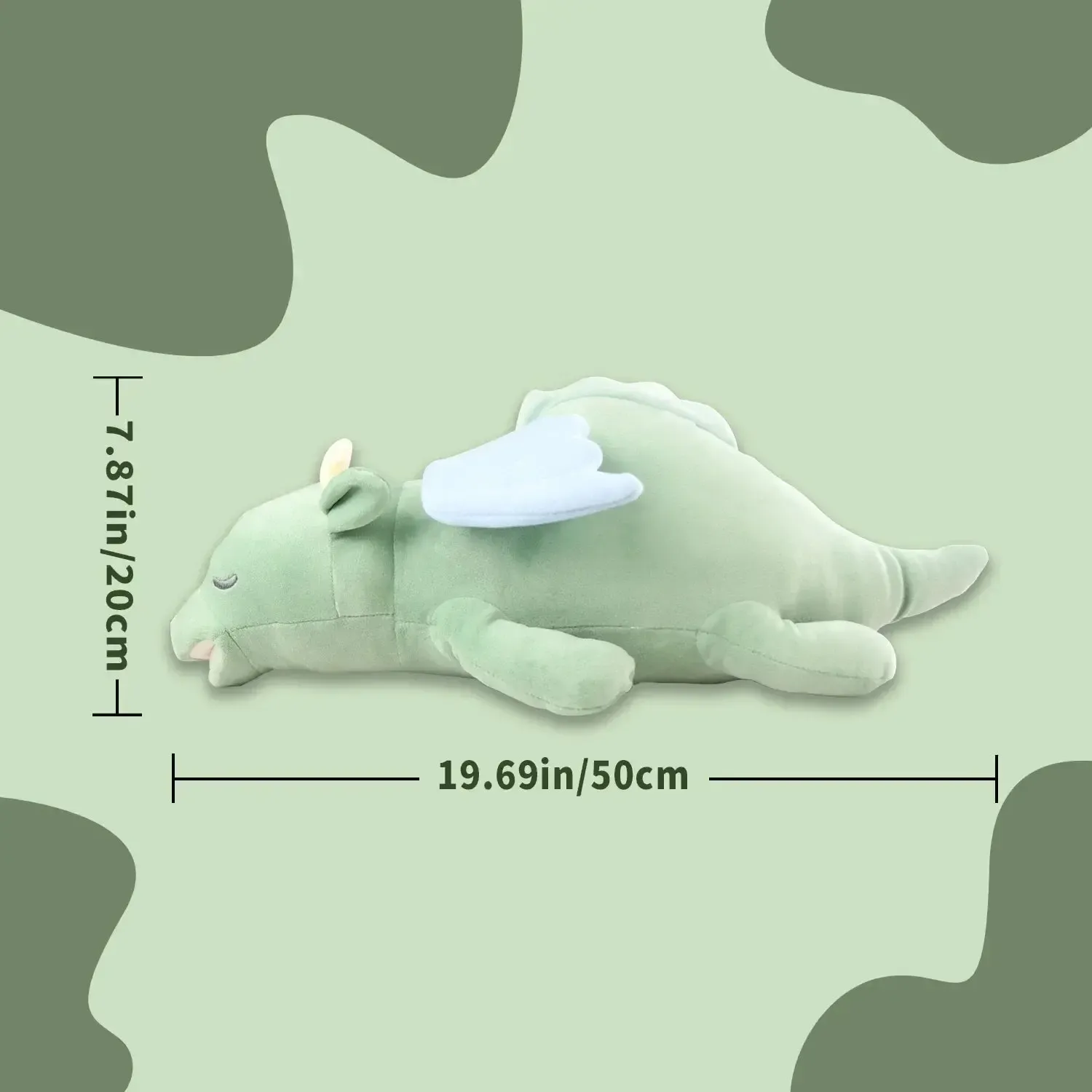 Heartbeat Plush Dragon – Calming Toy for Puppies 9