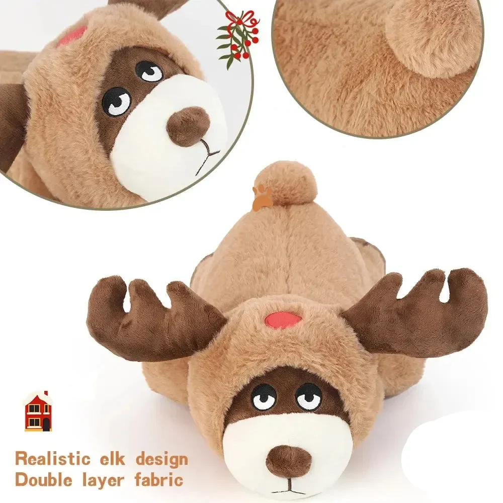 Heartbeat Plush Reindeer – Soft Calming Sleep Toy 5