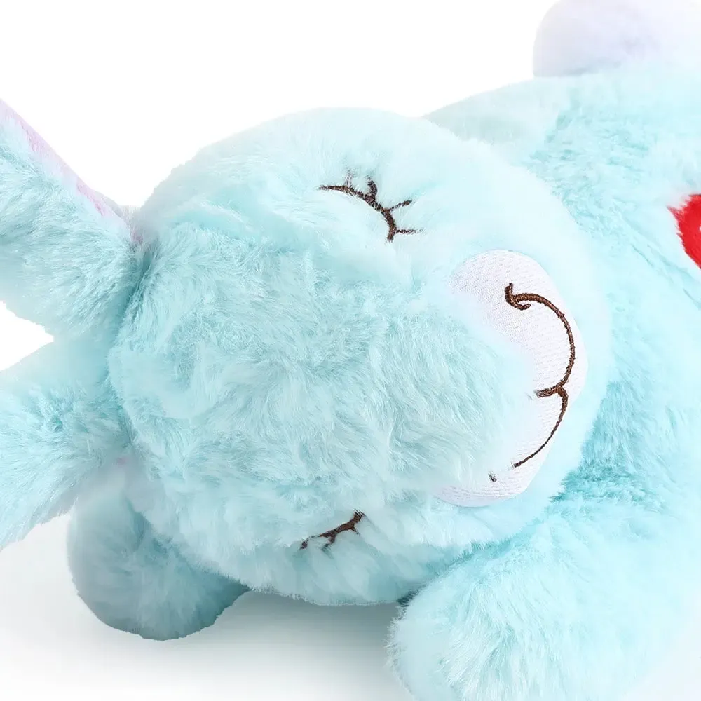 Heartbeat Toy for Dogs – Soft Rabbit Calming Plush 4