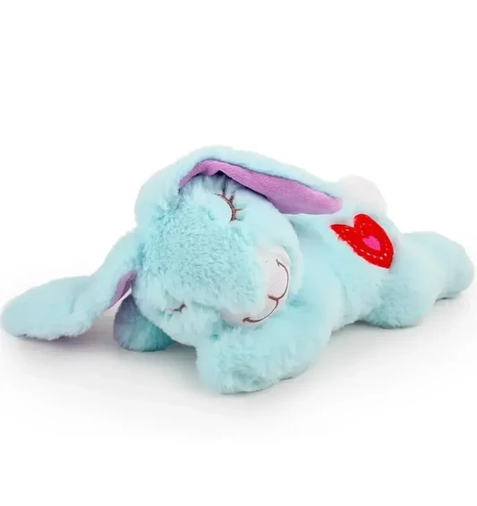 Heartbeat Toy for Dogs – Soft Rabbit Calming Plush