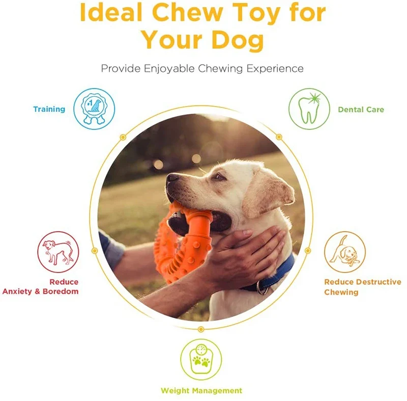 Heavy Duty Dog Chew Toy for Aggressive Chewers 2