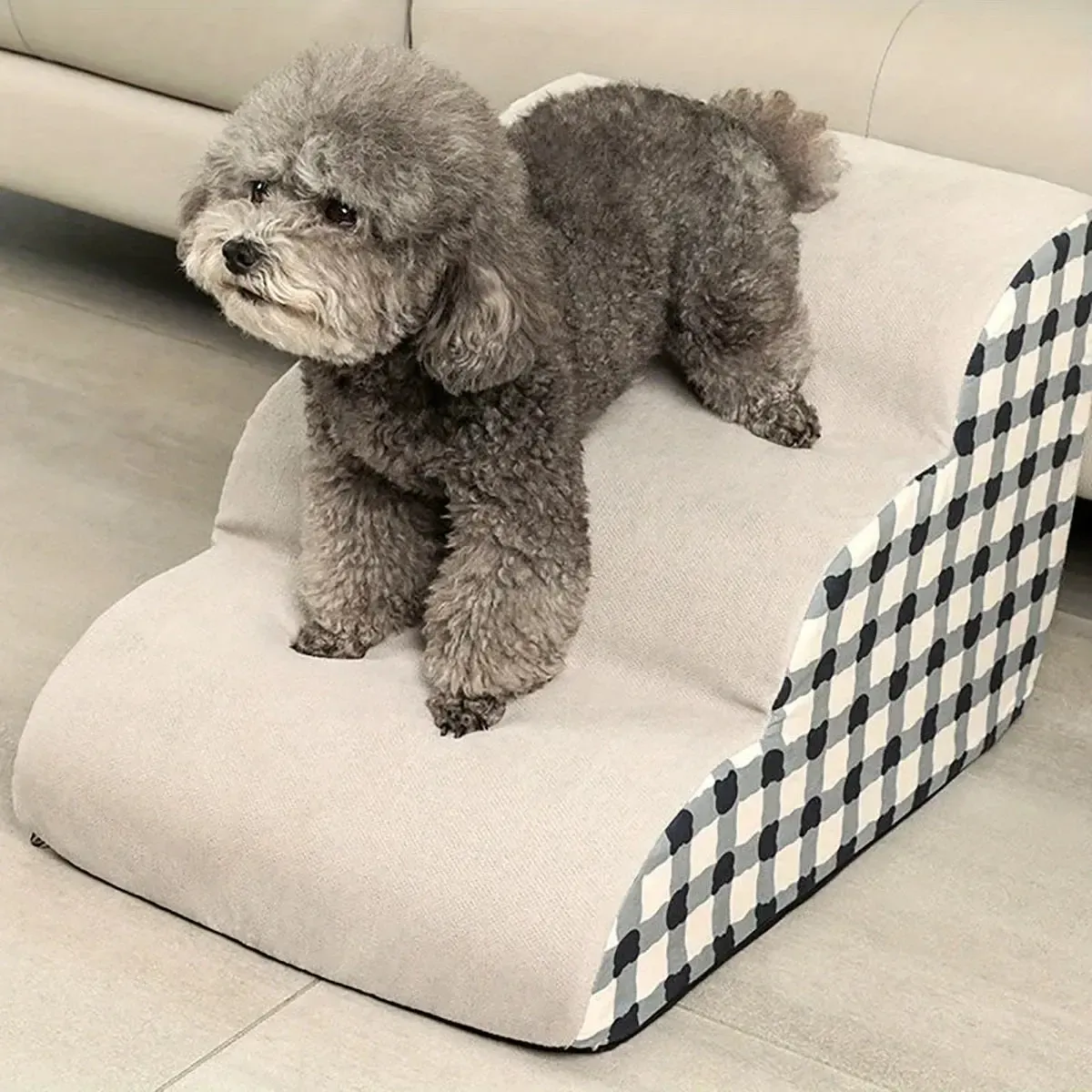 High-Density Foam Dog Stairs for Older Dogs 5