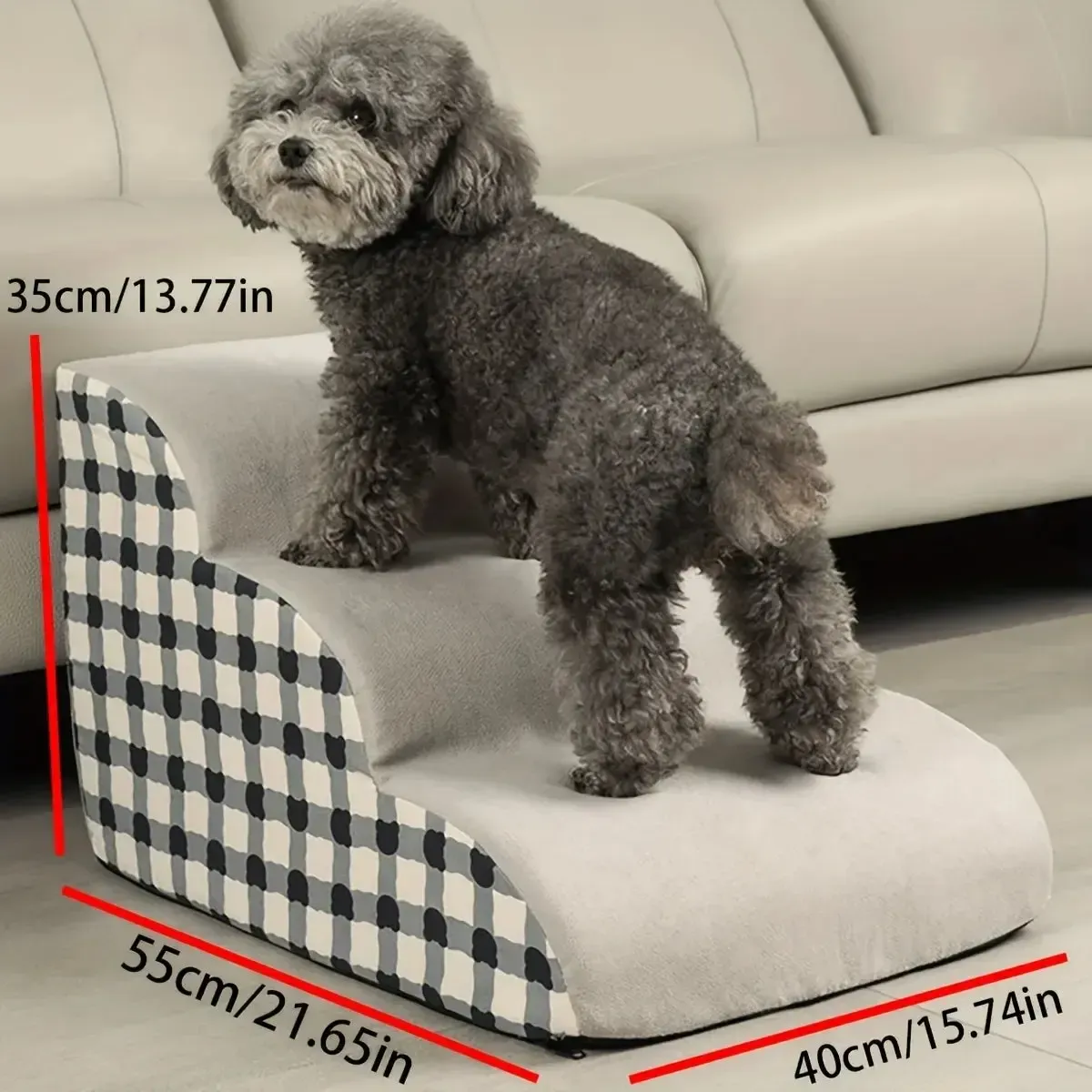 High-Density Foam Dog Stairs for Older Dogs 6