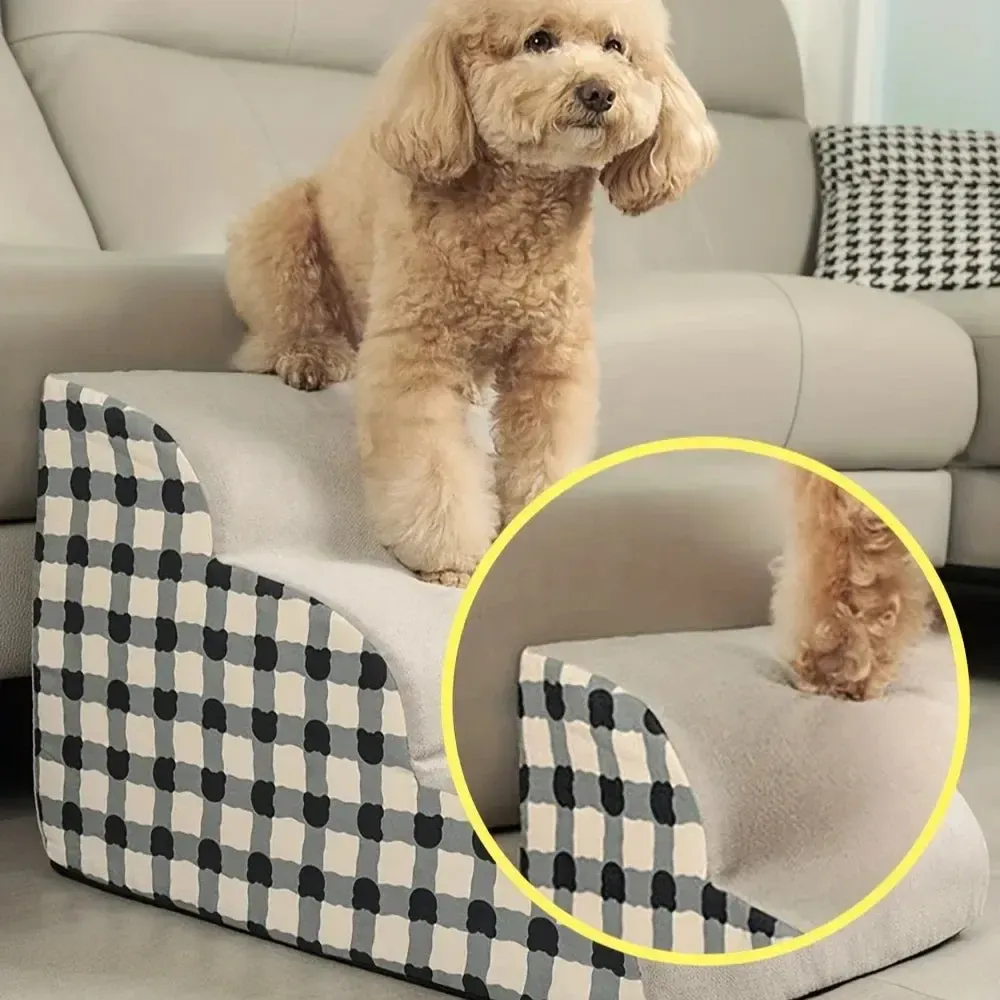 High-Density Foam Dog Stairs for Older Dogs 7