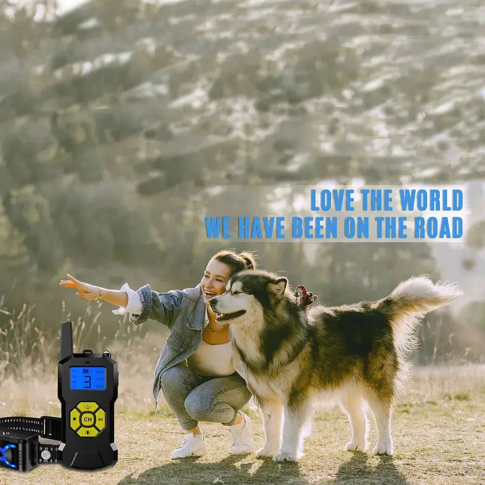 Humane Spray Dog Training Collar with Remote Control 5