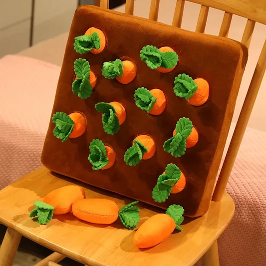 Interactive Carrot Snuffle Mat Enrichment Toy alternate view