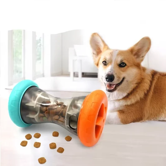 Interactive Dog Treat Dispenser Toy