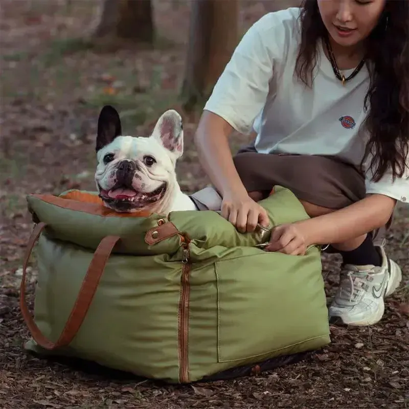 Luxury Dog Car Booster Seat & Bed | Urban Voyager 11